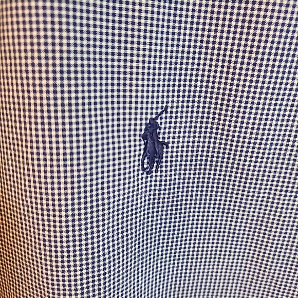 Ralph Lauren Button Down Shirt Mens 17 32/33 - Picture 2 of 4